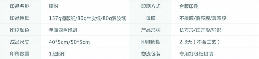 书籍腰封
